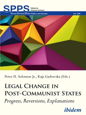 cover image of Legal Change in Post-Communist States